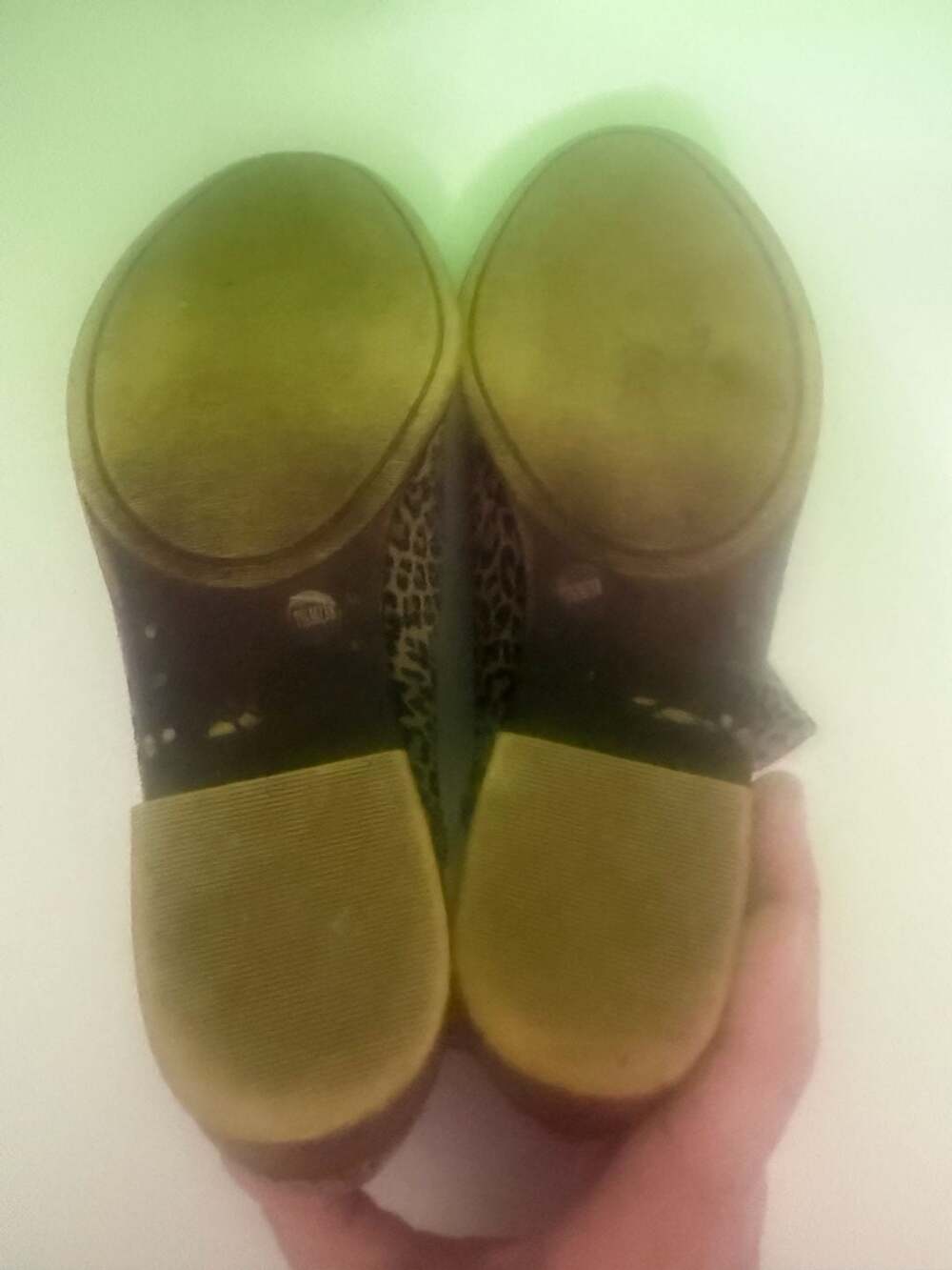 Lucky Brand Women's Leopard Print Suede Ankle Booties - Picture 4 of 5